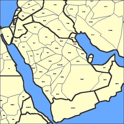 Middle East Minor Conquest Board View